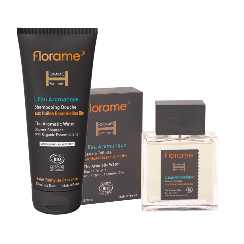 Shampooing-Douche-Eau-de-Toilette-Eau Aromatique-Florame