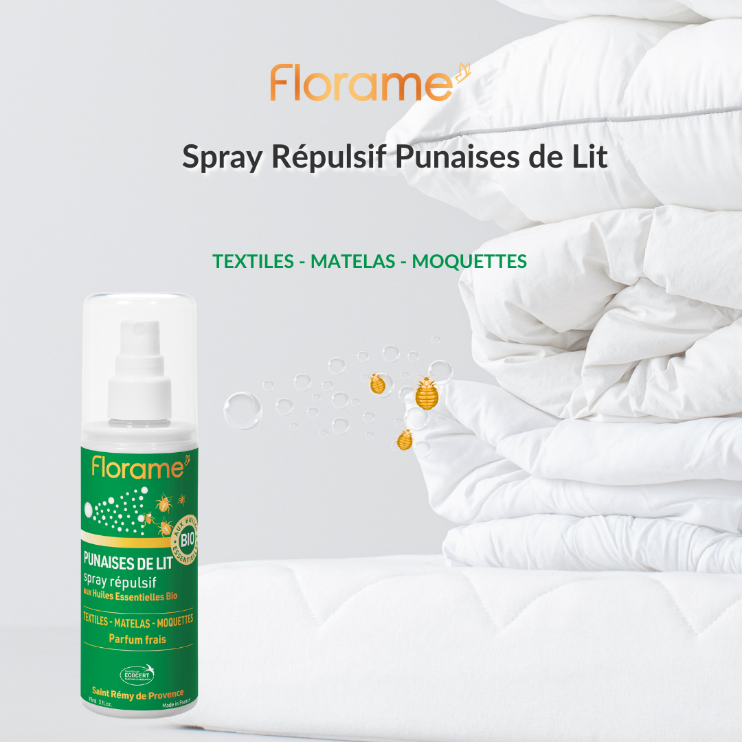 Spray répulsif Anti-punaises de lit Bio Florame